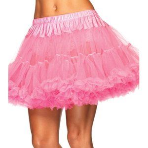 Leg Avenue Vibrant Pink Tulle Skirt